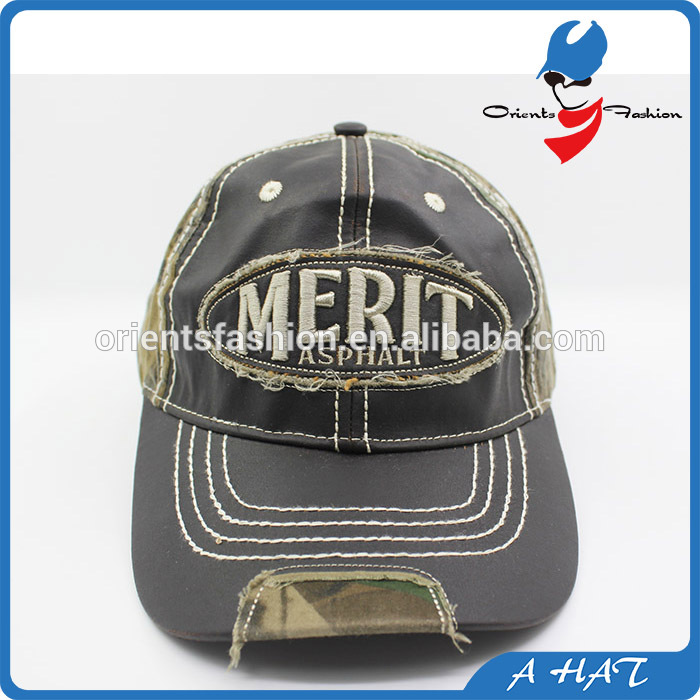 カスタム迷彩柄の刺繍野球帽-その他帽子、キャップ問屋・仕入れ・卸・卸売り