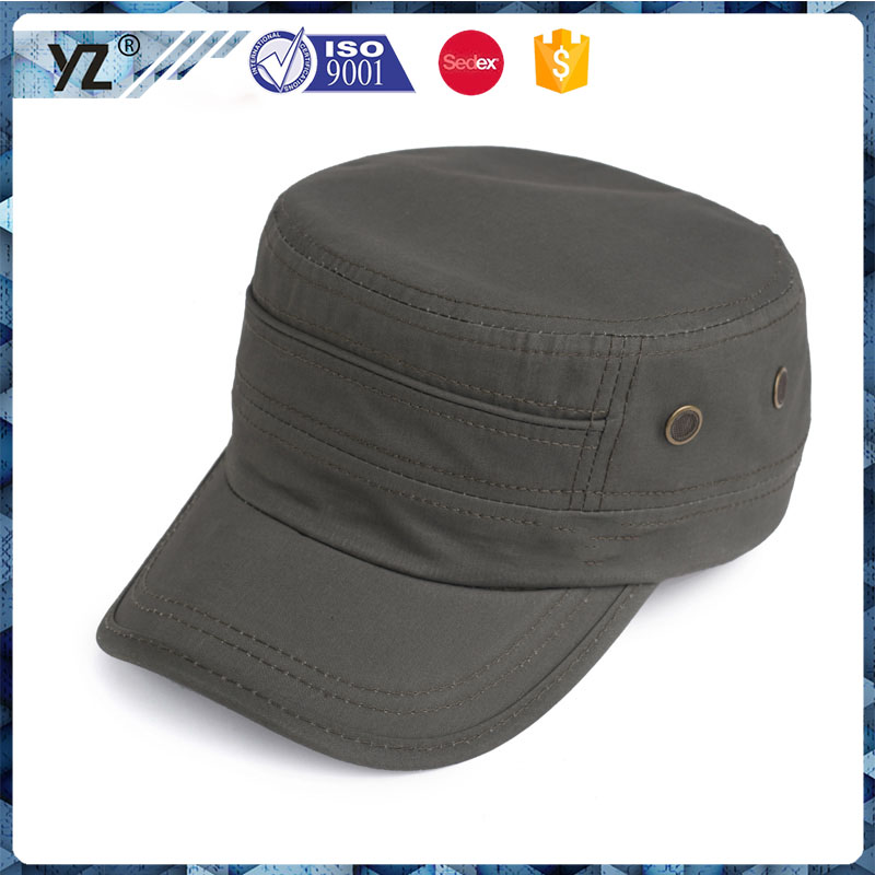 Custom100 %綿金属アイレット空白militrayキャップ-その他帽子、キャップ問屋・仕入れ・卸・卸売り
