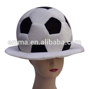 クレイジーサッカー帽子熱い販売のサッカーファンのための卸売ht2699カーニバルパーティー帽子-パーティーハット問屋・仕入れ・卸・卸売り