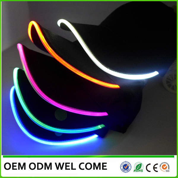 Ledプロモーション帽子でカスタマイズされたロゴ-パーティーハット問屋・仕入れ・卸・卸売り
