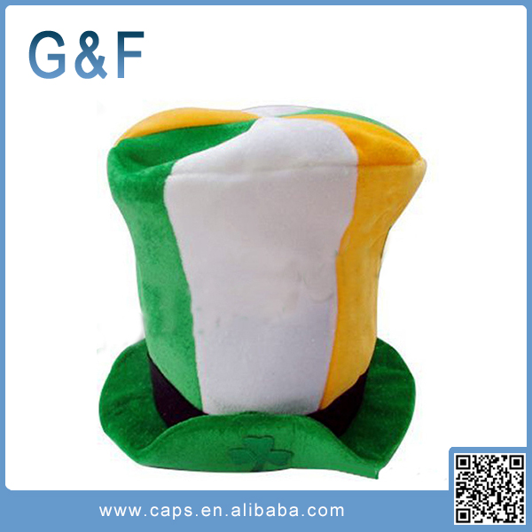 熱い販売の日のアイルランドstpatricksグリーントップハット-パーティーハット問屋・仕入れ・卸・卸売り