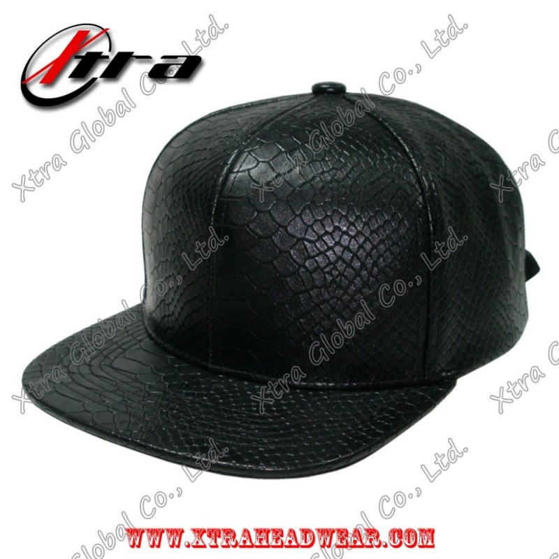 私達のホット販売のスタイルの蛇革革野球帽ＨＩＰＨＯＰstrapbackとスナップバック帽子とキャップ-スポーツキャップ問屋・仕入れ・卸・卸売り