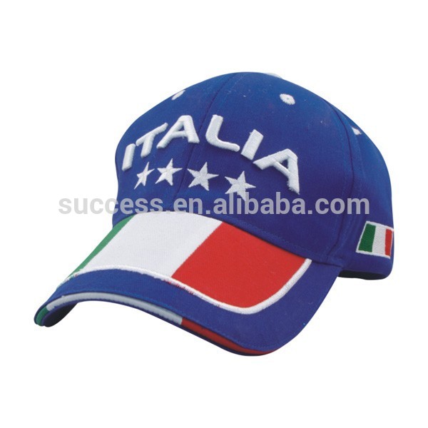 イタリア野球帽( プロモーション帽子)-スポーツキャップ問屋・仕入れ・卸・卸売り