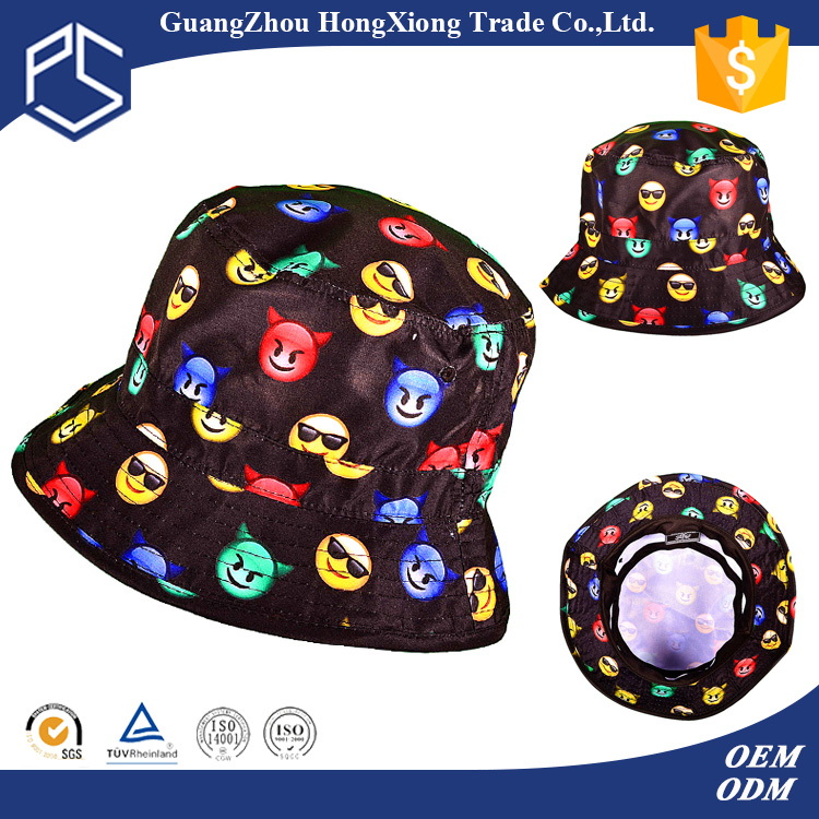 中国の熱い販売のemoji昇華の子供のバケツの帽子-バケツハット問屋・仕入れ・卸・卸売り