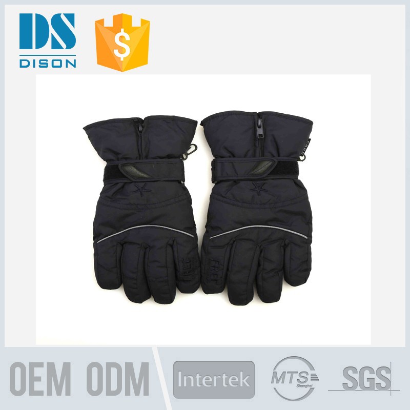 卸売男性のシンサレート2015防水冬のジッパー付きスポーツスキー手袋-ナイロン手袋、ミトン問屋・仕入れ・卸・卸売り
