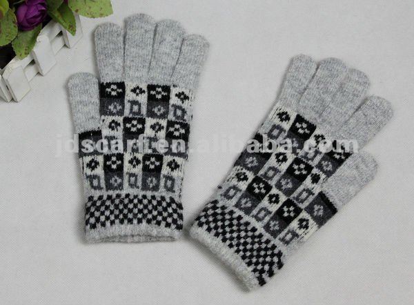 女子の素敵なニットカシミヤ手袋( jdg- s1bを- 1314)-カシミヤ手袋、ミトン問屋・仕入れ・卸・卸売り