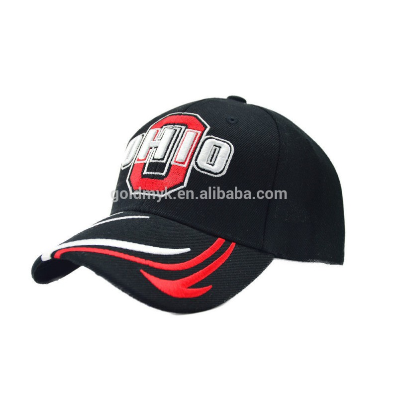 高品質無地カラー6パネル厚いembrodieryアクリル安いカスタム野球キャップ-スポーツキャップ問屋・仕入れ・卸・卸売り