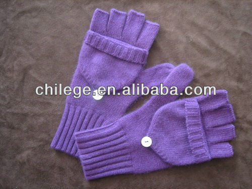 女性のカシミヤ織のミトンか手袋-カシミヤ手袋、ミトン問屋・仕入れ・卸・卸売り