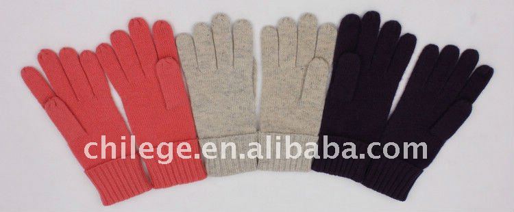 長い女性冬のウールの手袋のウールの手袋-カシミヤ手袋、ミトン問屋・仕入れ・卸・卸売り