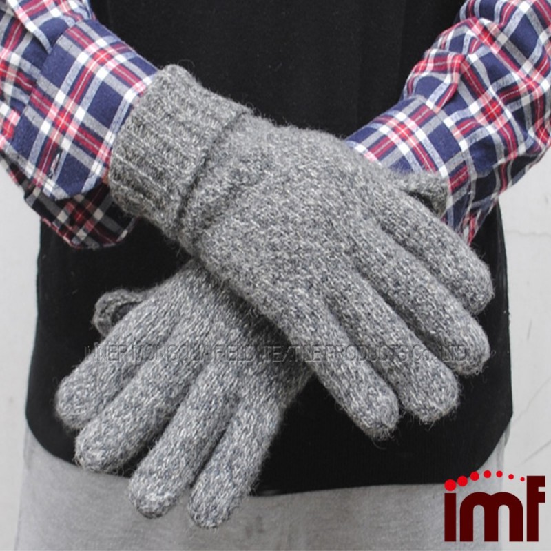 男の子カシミヤ暖かいニット手袋-カシミヤ手袋、ミトン問屋・仕入れ・卸・卸売り