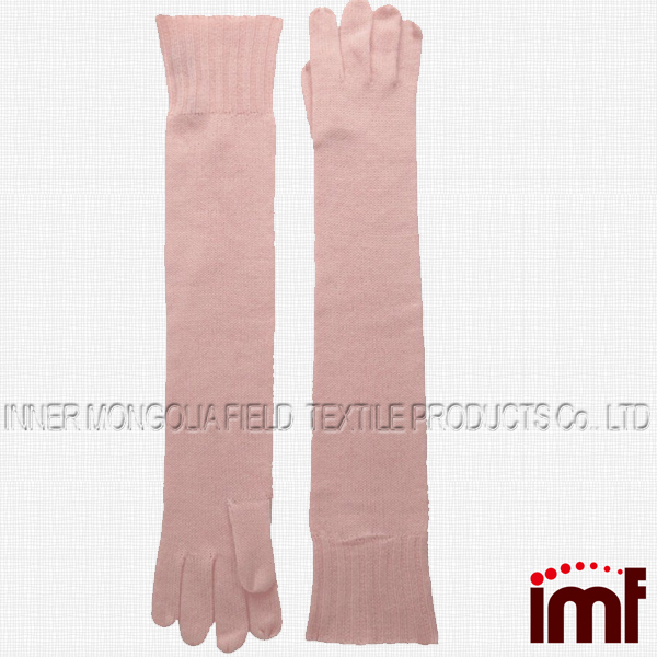 カシミア100％ロング手袋-カシミヤ手袋、ミトン問屋・仕入れ・卸・卸売り