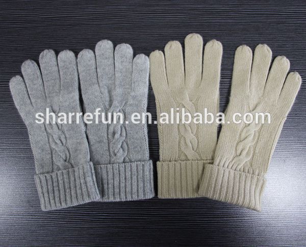 冬暖かい天候カシミヤの手袋-カシミヤ手袋、ミトン問屋・仕入れ・卸・卸売り
