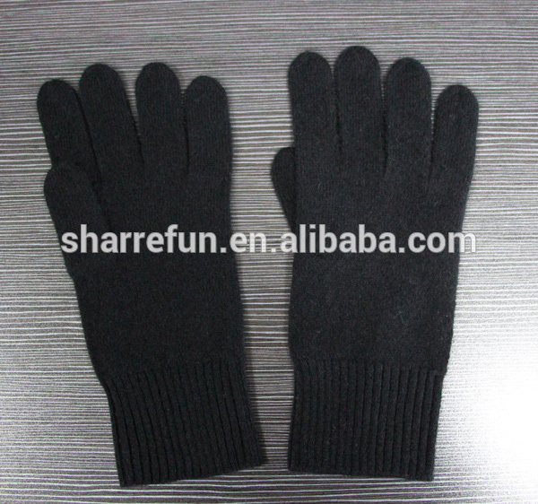 熱い販売の黒カシミヤの手袋-カシミヤ手袋、ミトン問屋・仕入れ・卸・卸売り