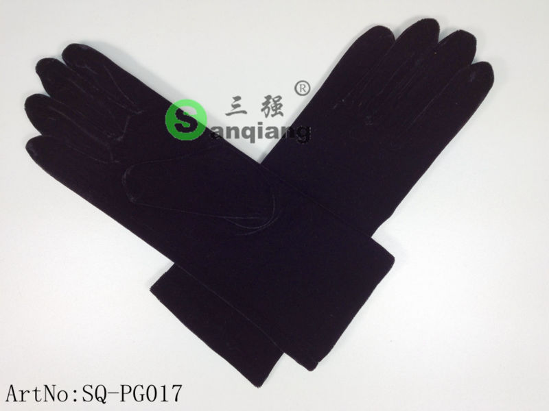 中国製女性のドライビンググローブ黒柔らかいベルベット/作業用手袋-ウール手袋、ミトン問屋・仕入れ・卸・卸売り