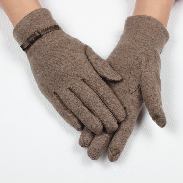 アリババ卸売暖かい刺繍fingerstouchスクリーン手袋用スマートフォン-ウール手袋、ミトン問屋・仕入れ・卸・卸売り