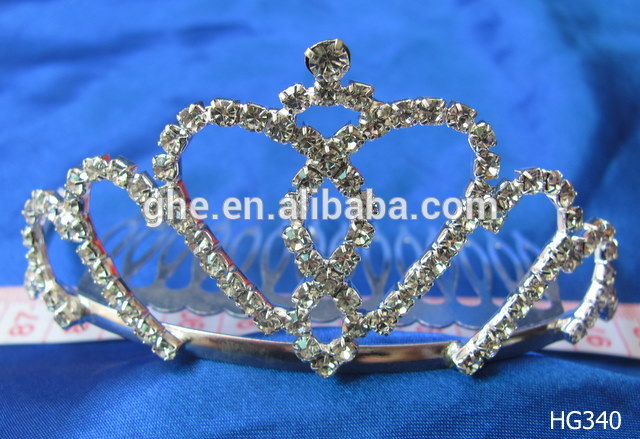 abラインストーン王冠の結婚式ブライダルティアラ王女ティアラ結婚式の王冠の色-ティアラ問屋・仕入れ・卸・卸売り