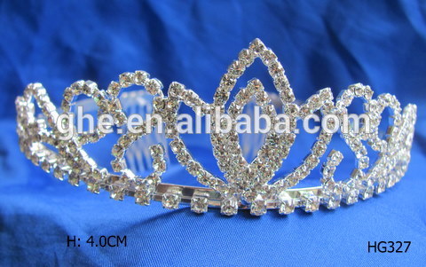ファッションヘアアクセサリーヘアaccdessories花嫁のラウンド真珠の結婚式の王冠ティアラウェディングティアラ-ティアラ問屋・仕入れ・卸・卸売り