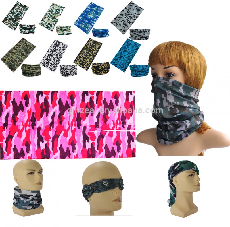 安いカスタム卸売オートバイマスクcamouflag帽子バンダナ-バンダナ問屋・仕入れ・卸・卸売り