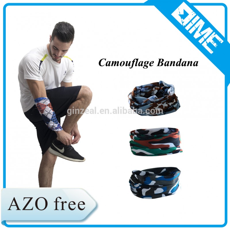 ラウンド吸汗camouflagファッショナブルなスカーフネックチューブバンダナ-バンダナ問屋・仕入れ・卸・卸売り
