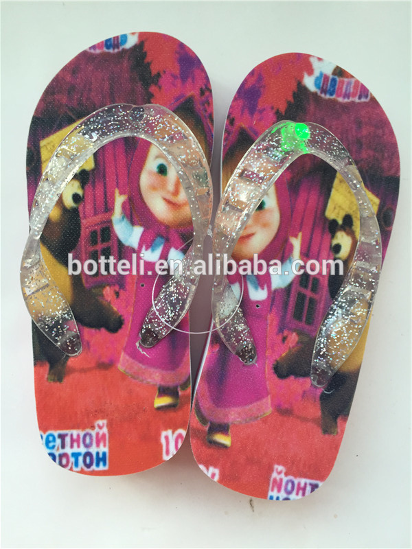 かわいい子供靴ledライトスリッパeva solematerialサンダル-スリッパ問屋・仕入れ・卸・卸売り