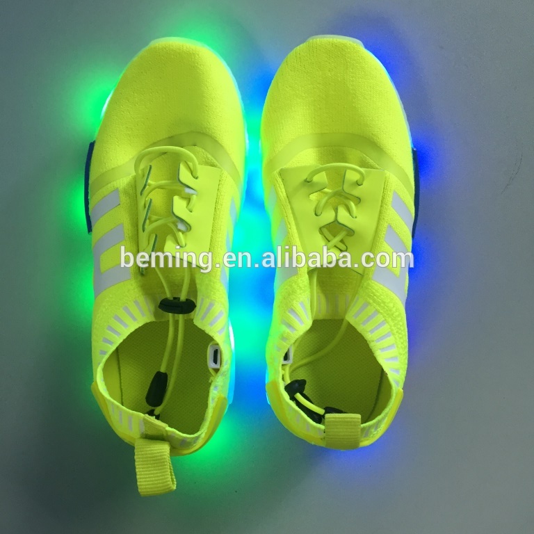 ホット販売7色yeezy靴大人の照明ledライト用靴-カジュアルシューズ問屋・仕入れ・卸・卸売り
