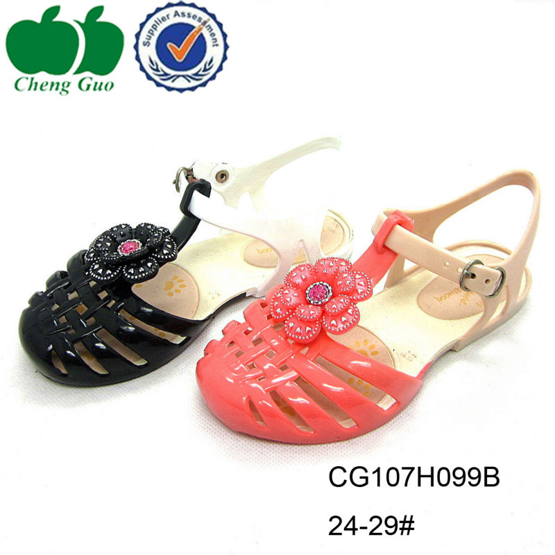 新しい到着のゼリーサンダル2014年女の子プラスチック靴のための-サンダル問屋・仕入れ・卸・卸売り