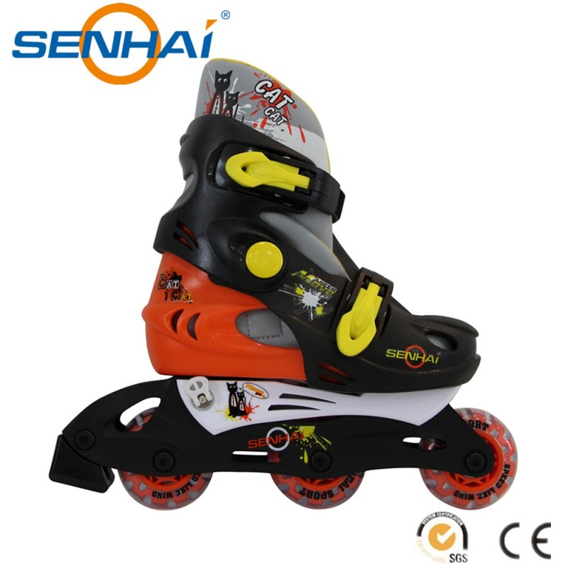 Senhai/アクションブランド2016インラインローラースケート靴用キッズchildrendスポーツ靴インラインスケートのための男の子と女の子-スポーツシューズ問屋・仕入れ・卸・卸売り