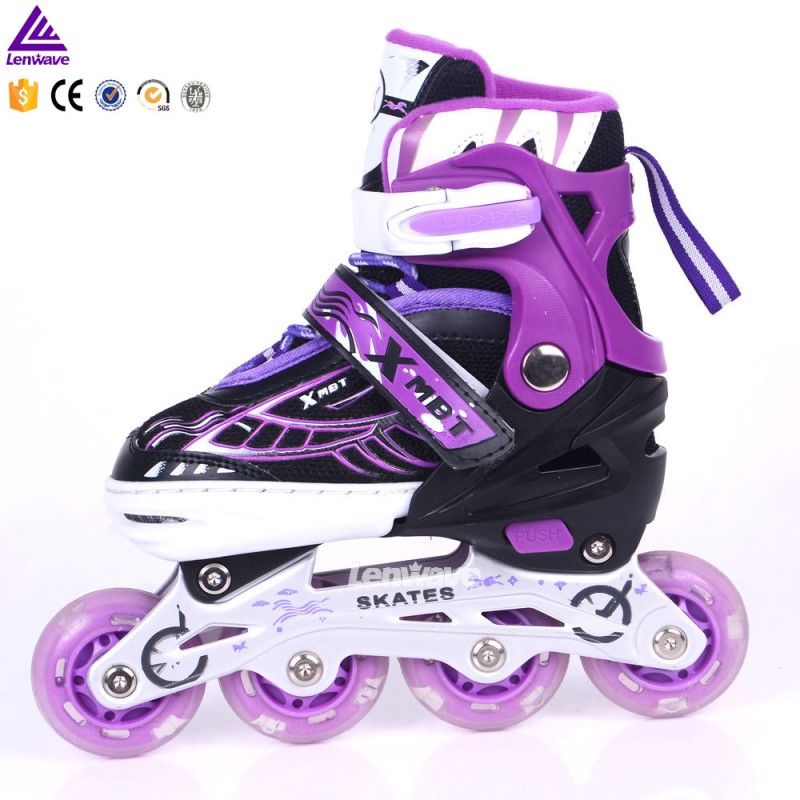 点滅4車輪青年インラインスケートレクリエーションインラインスケートrollerskate-スポーツシューズ問屋・仕入れ・卸・卸売り