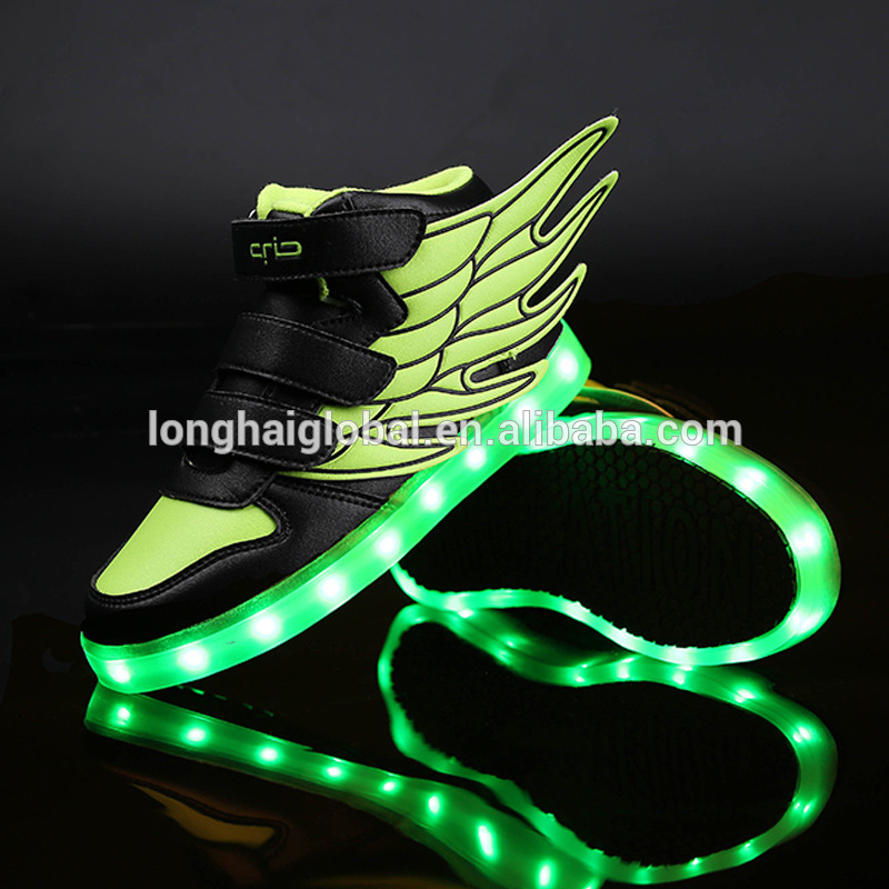 2016 トップ コン フォ ート男の子と女の子キッズ led フラッシュ靴、 卸売新しい デザイン led靴子供ランニング シューズ-問屋・仕入れ・卸・卸売り
