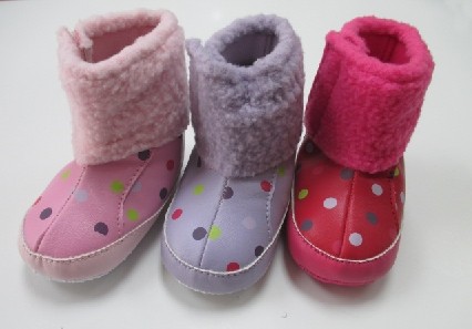 冬暖かいスタイリッシュなベビーシューズ女の子のため-問屋・仕入れ・卸・卸売り