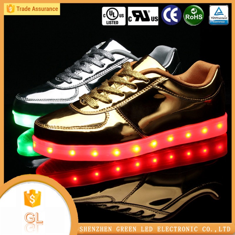 2016女性カラフルな光る靴で点灯led発光靴を新しいシミュレーション唯一led靴大人のため-カジュアルシューズ問屋・仕入れ・卸・卸売り