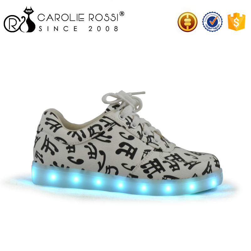白いキャンバスシューズカラフルなシミュレーションled靴ホット精液チューブledチューブライト-問屋・仕入れ・卸・卸売り