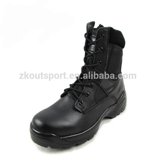 最高の価格屋外高品質レザー軍事警察ブーツ用男性-革靴問屋・仕入れ・卸・卸売り