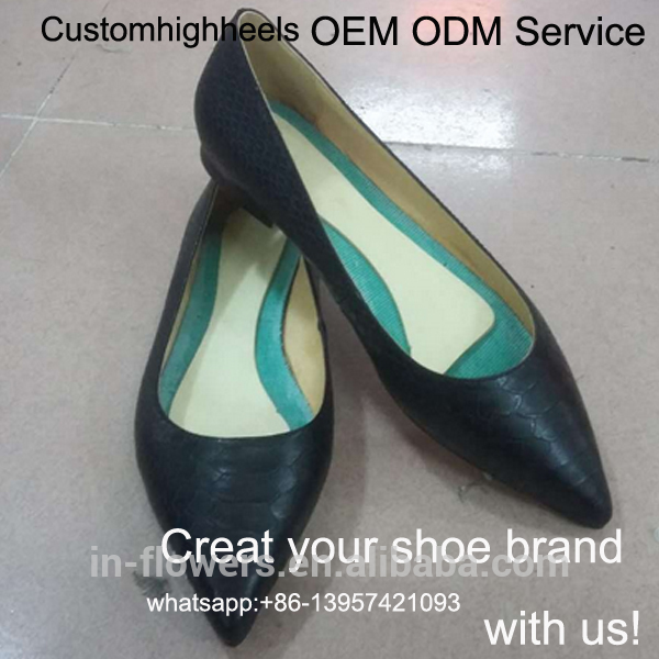 Oem odmパイソン革/本革レディース干潟尖ったつま先女性靴-フォーマルシューズ問屋・仕入れ・卸・卸売り