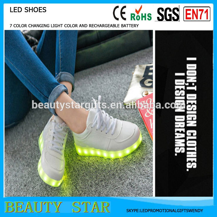 中国の工場直接販売ledライト子供靴まで、 女性・男性の軽い靴を導いた-カジュアルシューズ問屋・仕入れ・卸・卸売り