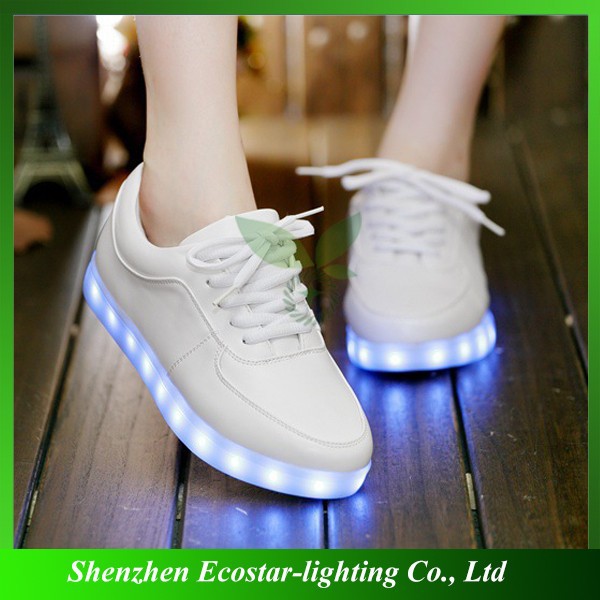 ライトアップ光るノベルティ女性のための靴-カジュアルシューズ問屋・仕入れ・卸・卸売り