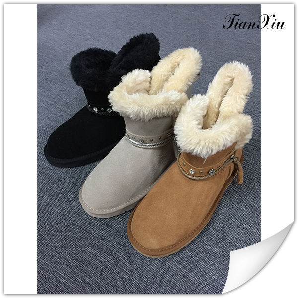 高品質工場価格ファッション冬女性雪のブーツ-ブーツ問屋・仕入れ・卸・卸売り