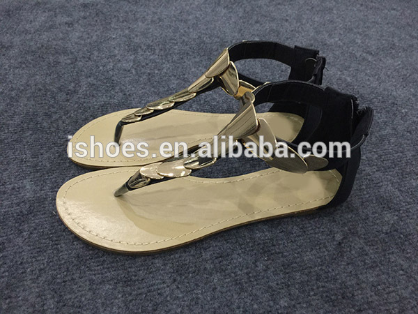 のファッションデザインの女性の靴ファンシー夏のフラットサンダル-サンダル問屋・仕入れ・卸・卸売り