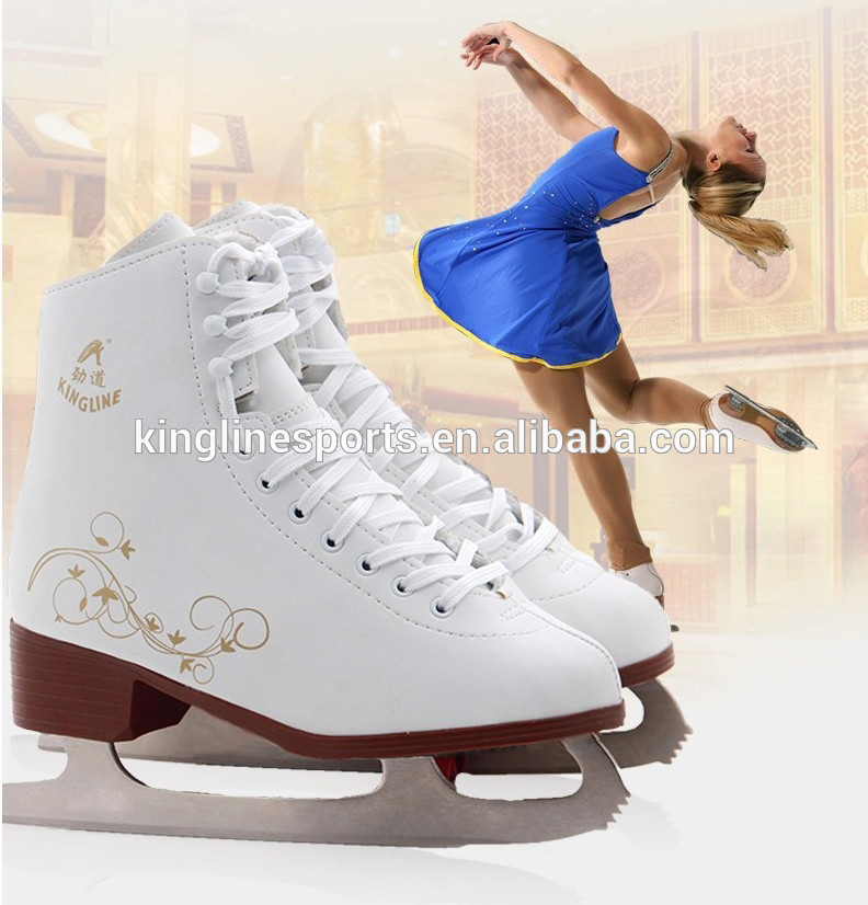 大人アイスフィギュアスケートの靴、 アイスフィギュアjd001女性のための靴-スポーツシューズ問屋・仕入れ・卸・卸売り