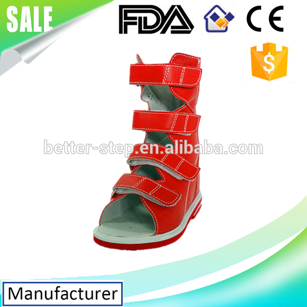 新しいタイプ革afoサンダル、整形外科サンダル子供のための中国製医療靴工場-その他専用シューズ類問屋・仕入れ・卸・卸売り