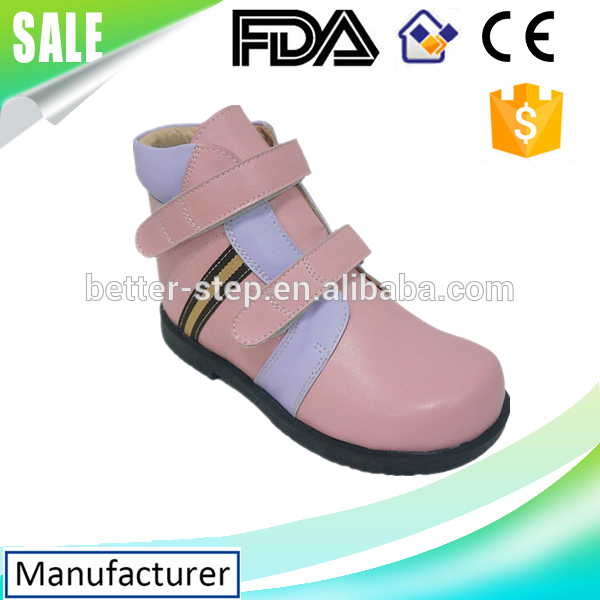 新しいタイプの快適医療整形外科子供靴メイドのgenine革-その他専用シューズ類問屋・仕入れ・卸・卸売り