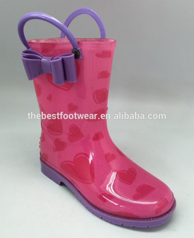 ラブリーハーツpvc rainboots用女の子-問屋・仕入れ・卸・卸売り