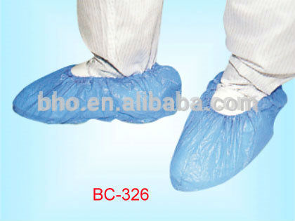 BC-326クリーンルーム靴cpeプラスチック使い捨て靴カバー-セキュリティ用品問屋・仕入れ・卸・卸売り