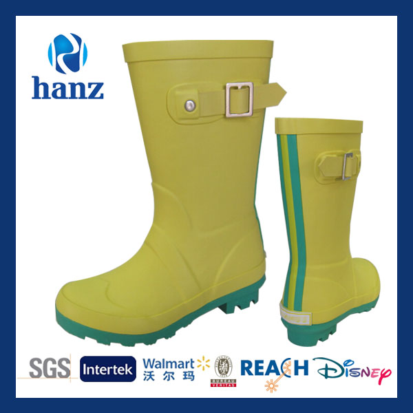 素敵な女の子のかわいい黄色安いhalfwelliesレインブーツの子供たち-レインブーツ問屋・仕入れ・卸・卸売り