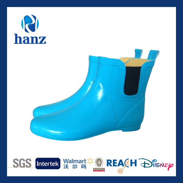 安い足首のwelliesラバーフラットファンシー女性のレインブーツ-レインブーツ問屋・仕入れ・卸・卸売り