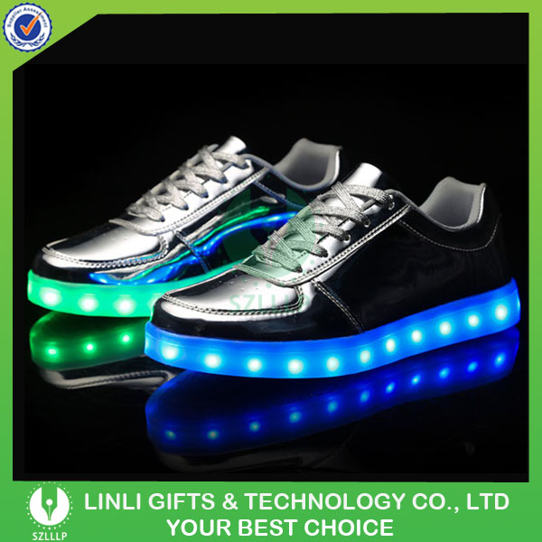 2016新しいスニーカーusb充電照明led靴、ランニングスポーツled靴、led照明靴ライト-カジュアルシューズ問屋・仕入れ・卸・卸売り