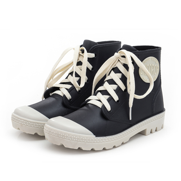 2016新しい デザイン レース アップ アンクル ロー カット ウェリントン雨靴防水wellies は-レインブーツ問屋・仕入れ・卸・卸売り