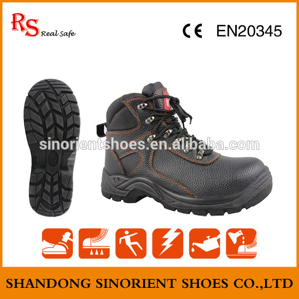 防水ブラックレザー石油及び耐酸性産業安全靴安全靴snb1070滑り抵抗性-安全靴問屋・仕入れ・卸・卸売り