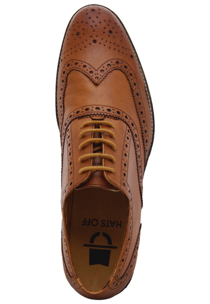 フォーマルタンレザーbrogues-フォーマルシューズ問屋・仕入れ・卸・卸売り