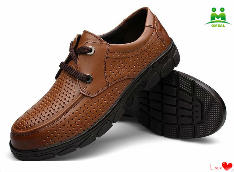 茶色の革、 最新のファッションの男性の余暇の靴-フォーマルシューズ問屋・仕入れ・卸・卸売り